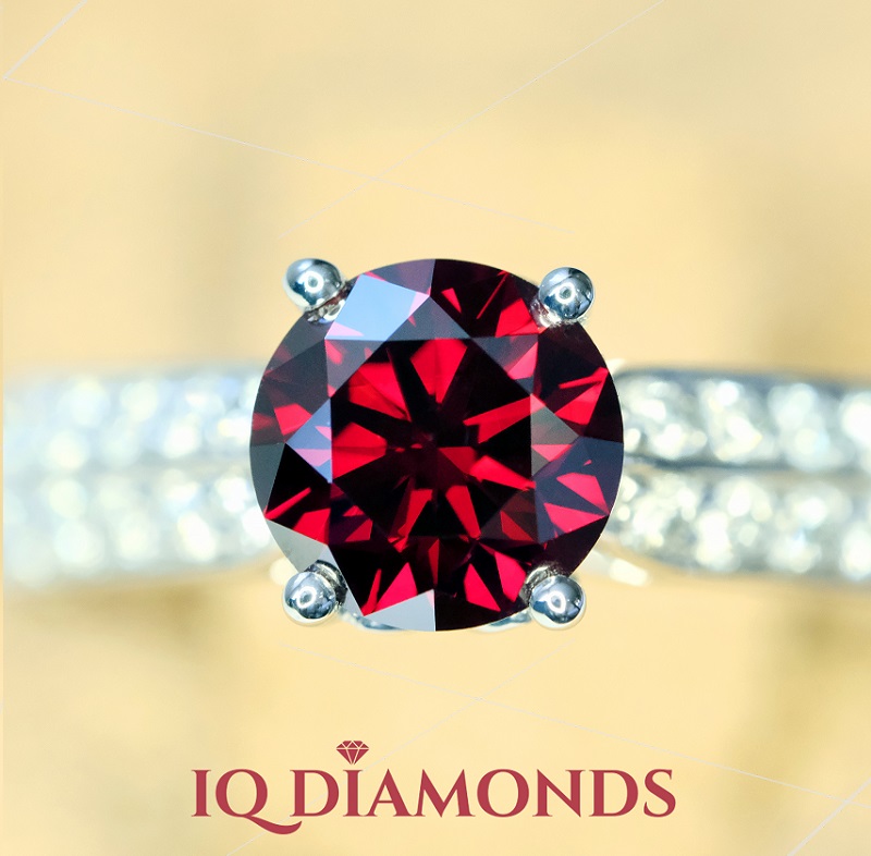 Fancy Red Diamond Ring 1.439 ct | Foto 4