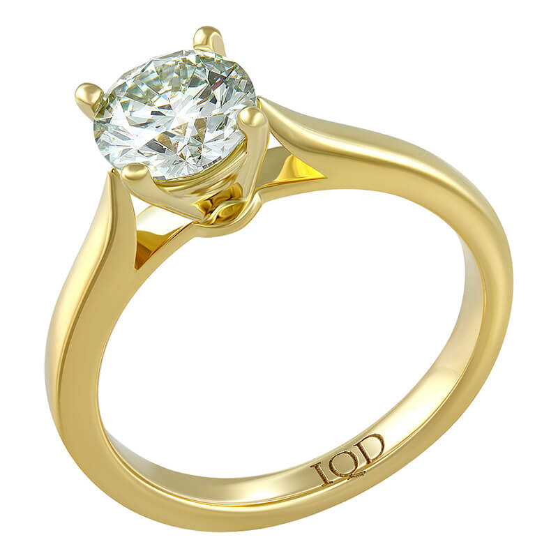 Diamond ring 1.230 ct