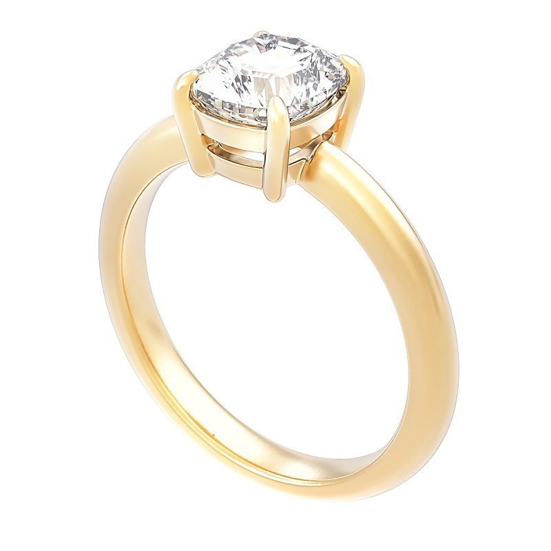 Diamond ring 1.960 ct