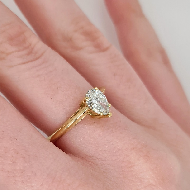 Diamond ring 0.740 ct | Foto 3