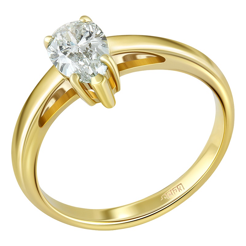 Diamond ring 0.740 ct