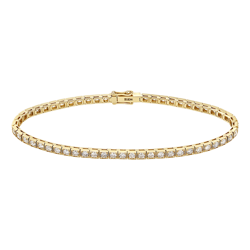 Diamond bracelet 2.552 ct