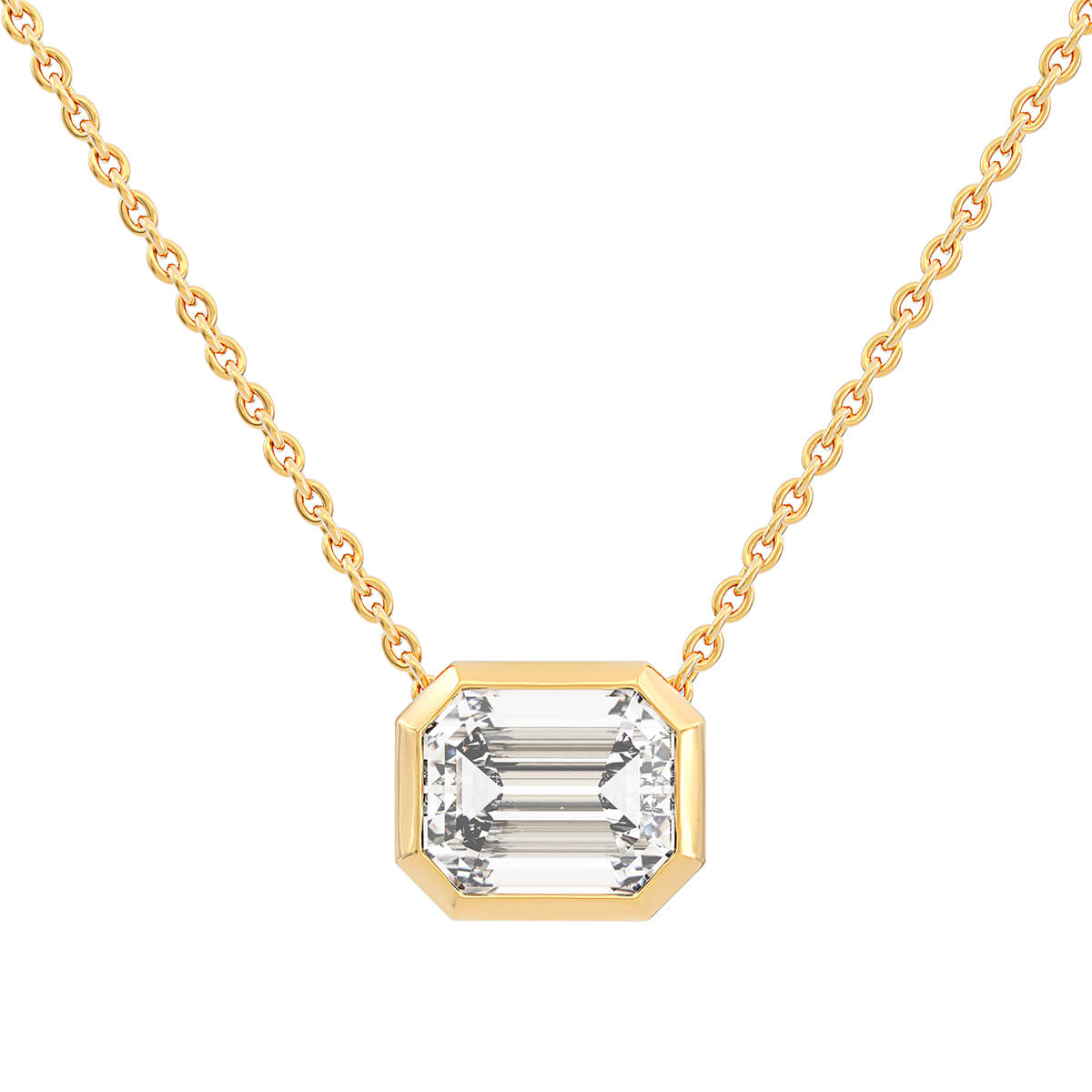 Necklace with diamond 1.610 ct