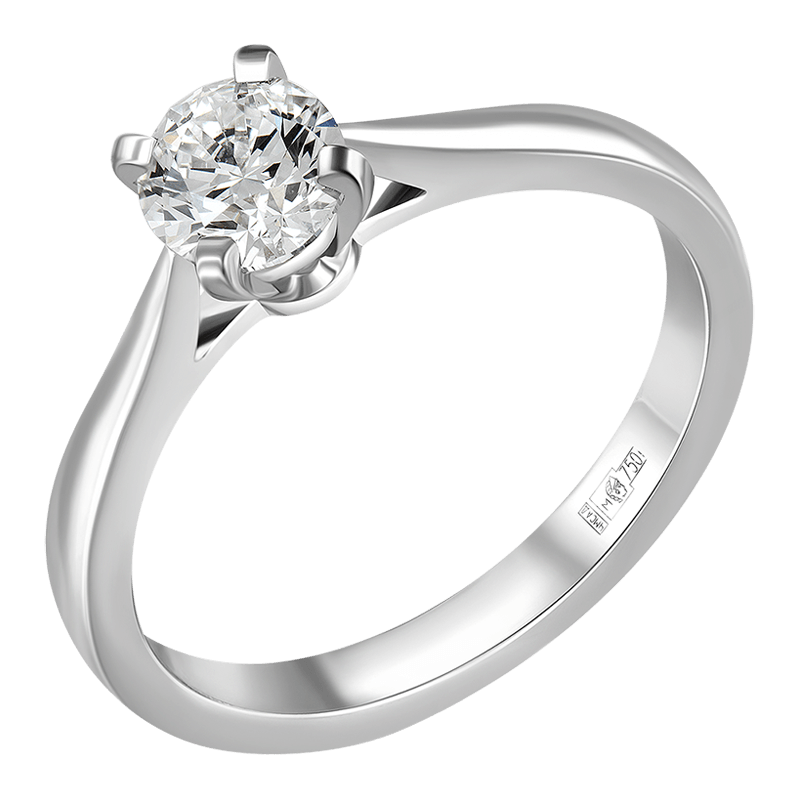 Diamond ring 0.540 ct