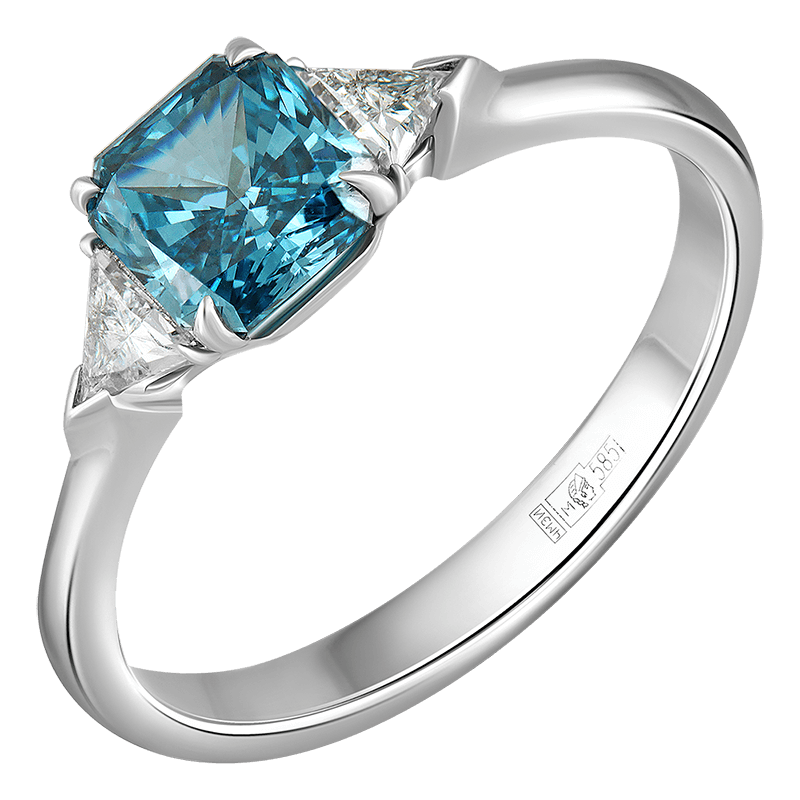 Diamond ring 0.964 ct