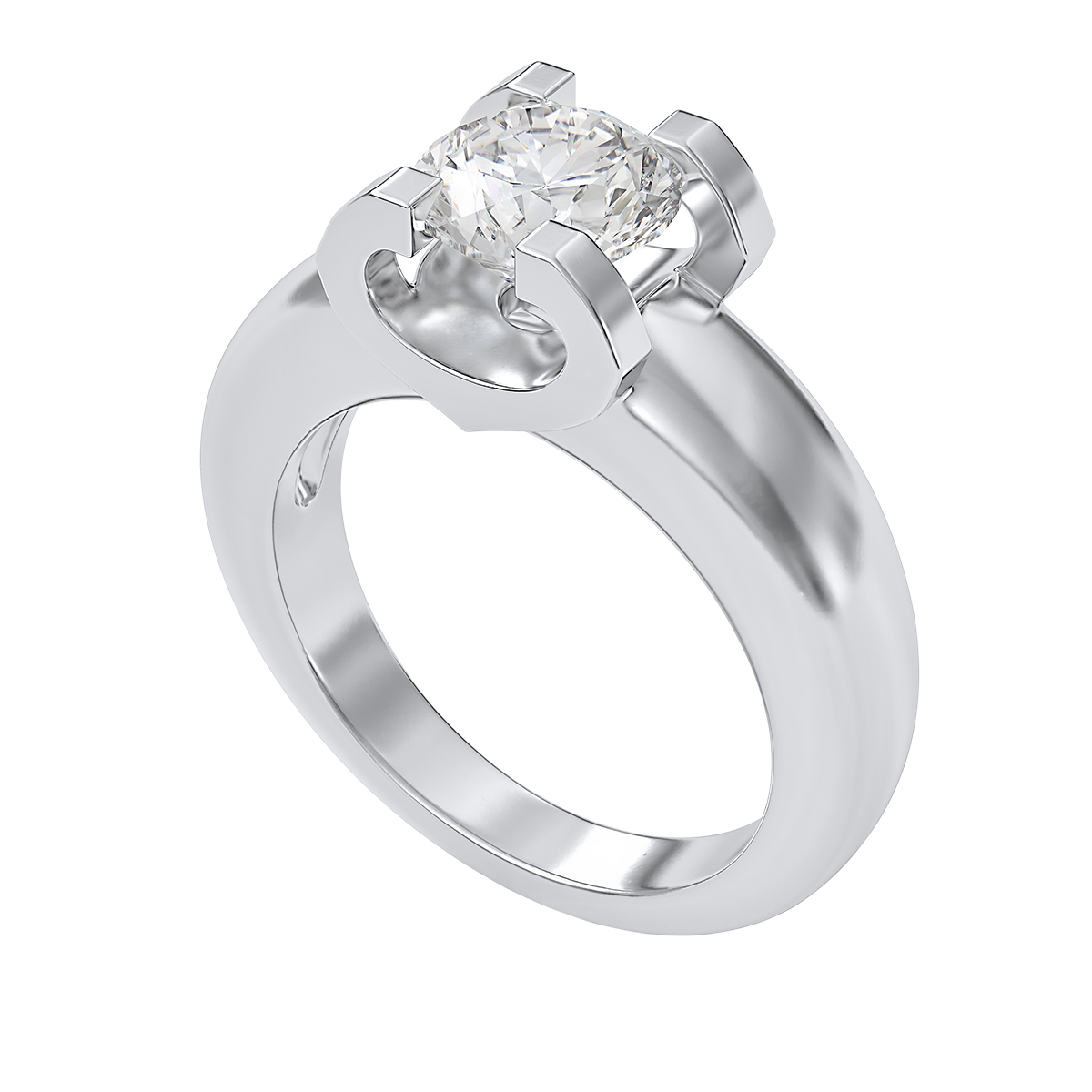 Diamond ring 1.340 ct