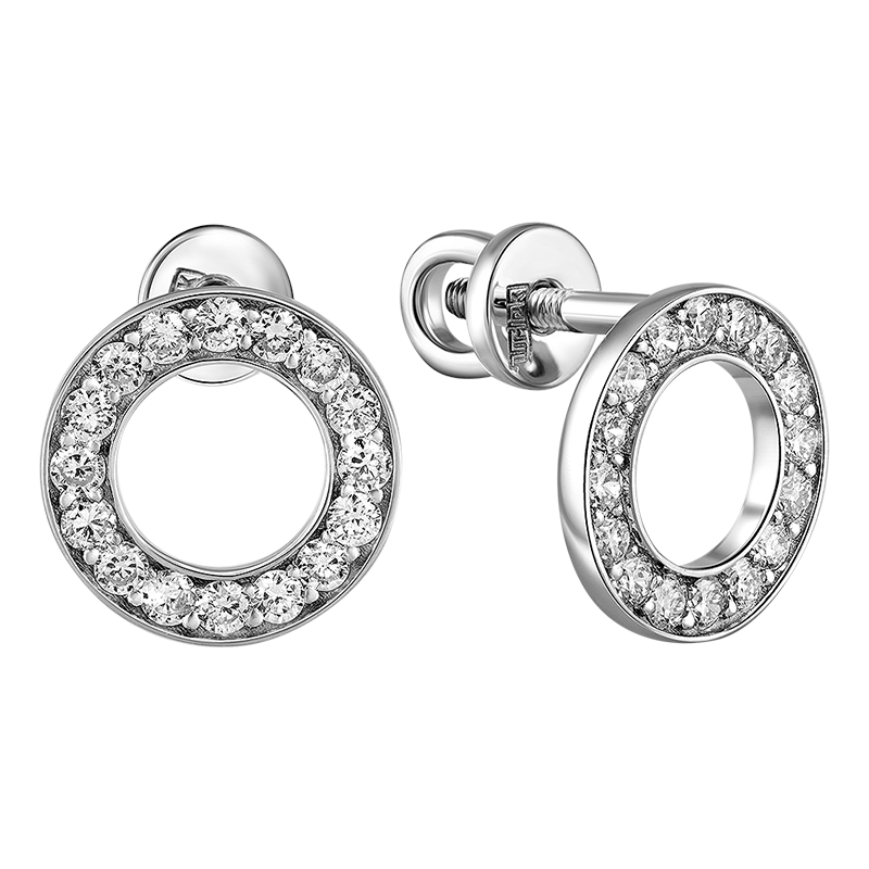 Diamond earrings 0.429 ct