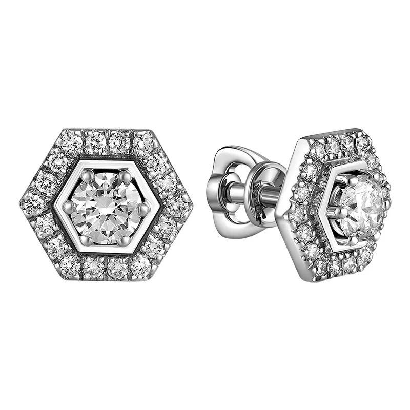 Diamond Earrings 0.592 ct