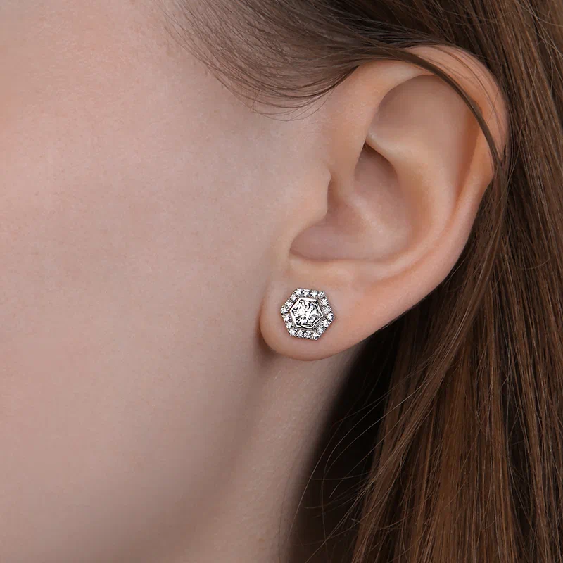 Diamond Earrings 0.592 ct | Foto 1