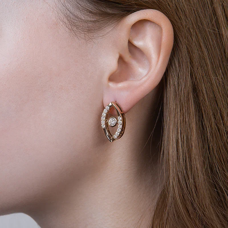 Diamond earrings 1.628 ct | Foto 2