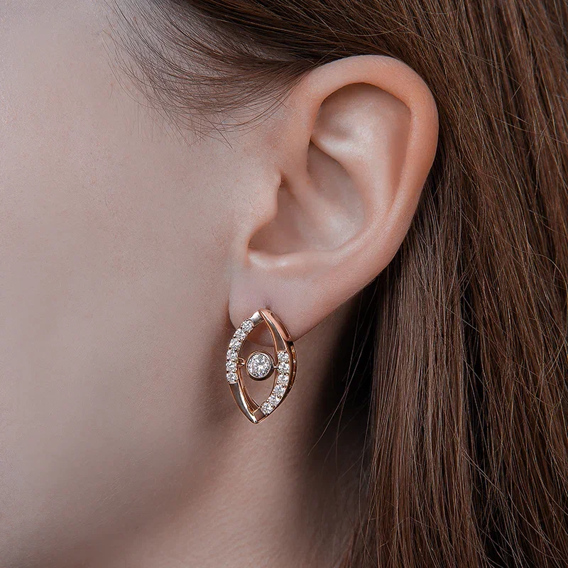 Diamond earrings 1.628 ct | Foto 1