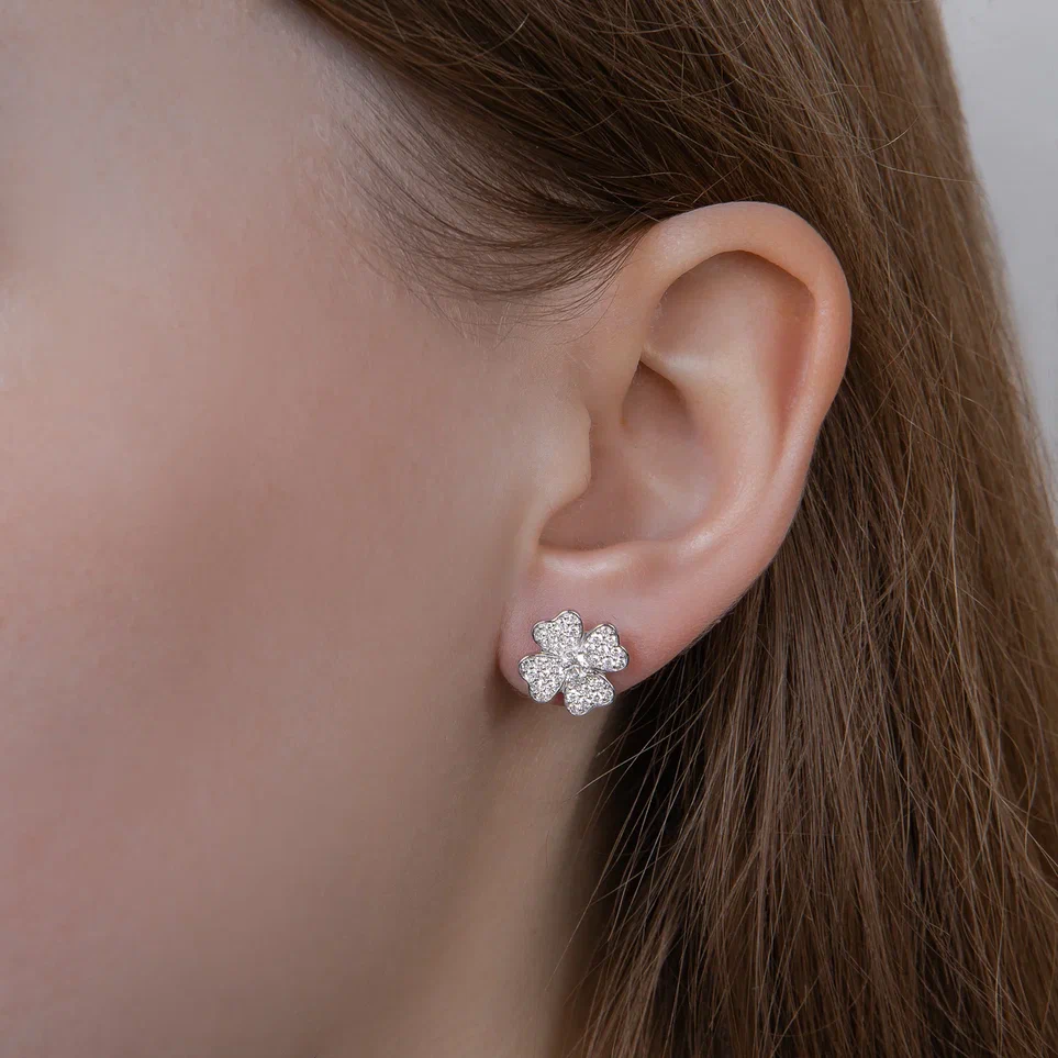 Diamond earrings 2.297 ct | Foto 4