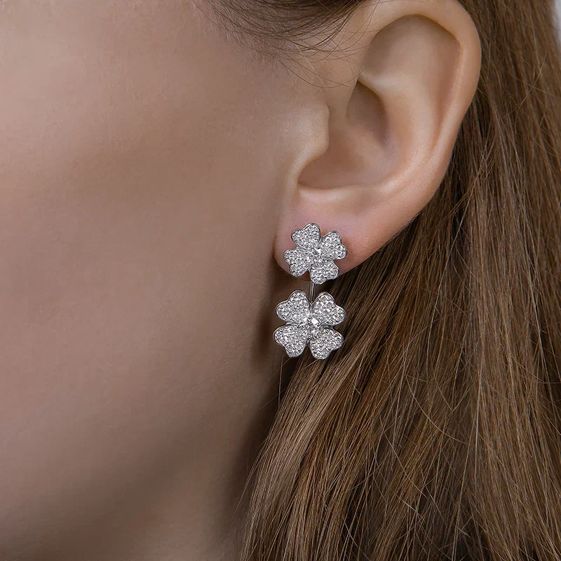 Diamond earrings 2.297 ct | Foto 2