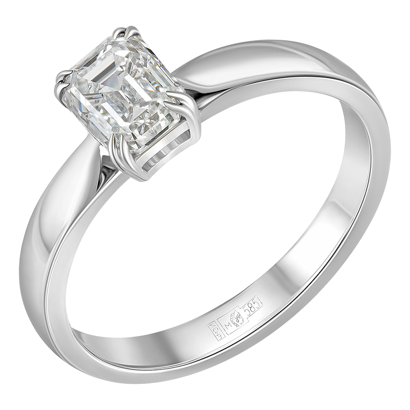 Diamond ring 0.530 ct