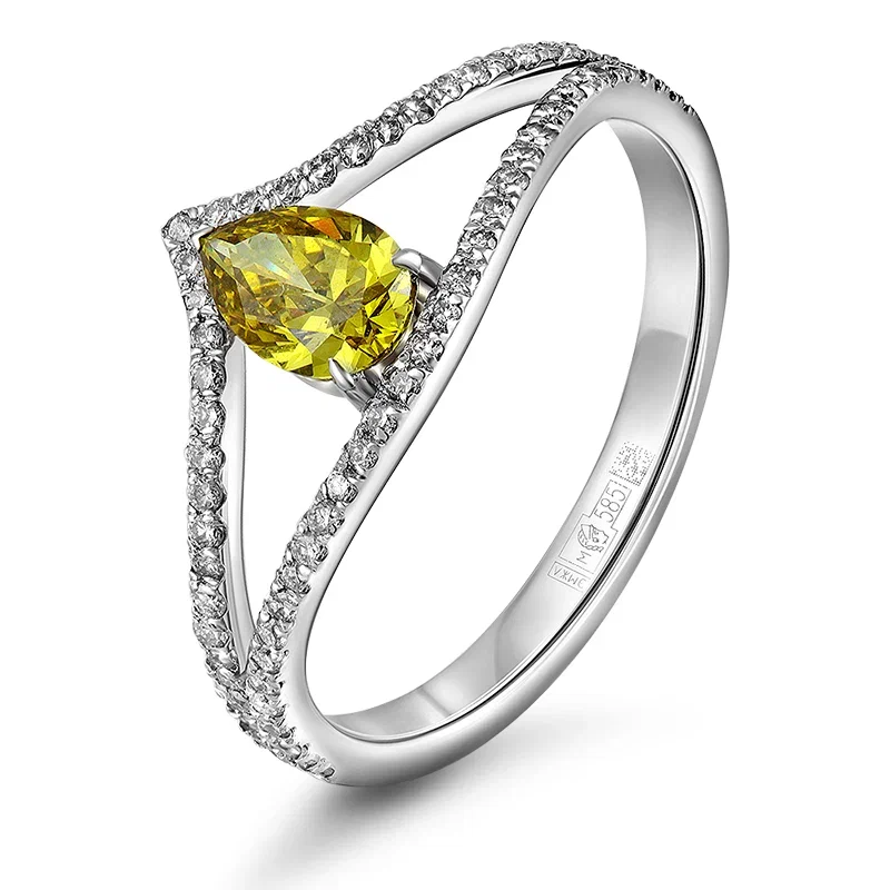 Diamond ring 0.565 ct