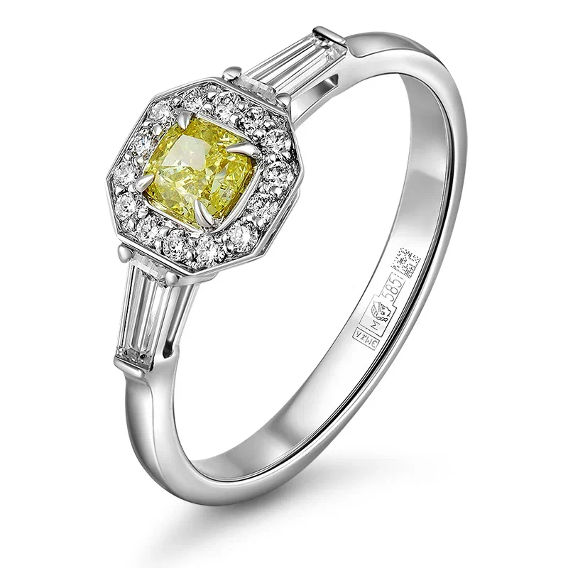 Diamond ring 0.591 ct