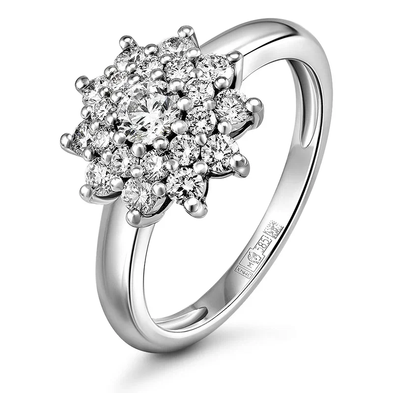 Diamond ring 0.821 ct