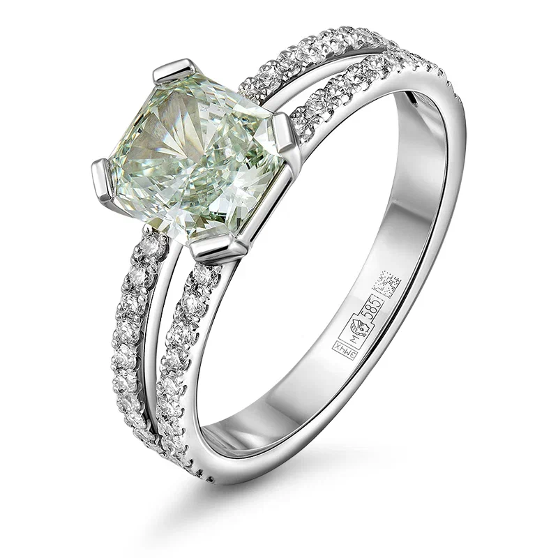 Diamond ring 1.395 ct