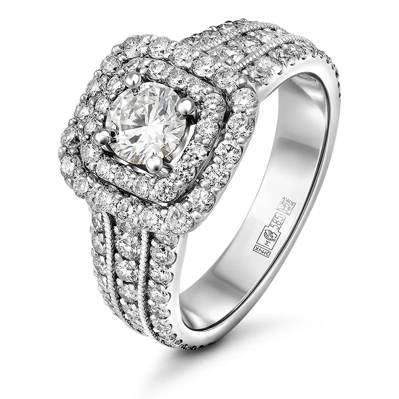 Diamond ring 1.681 ct