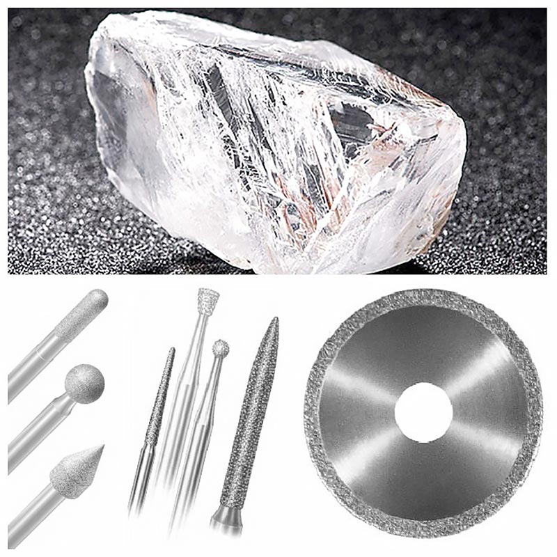 Tools for processing and cutting diamonds