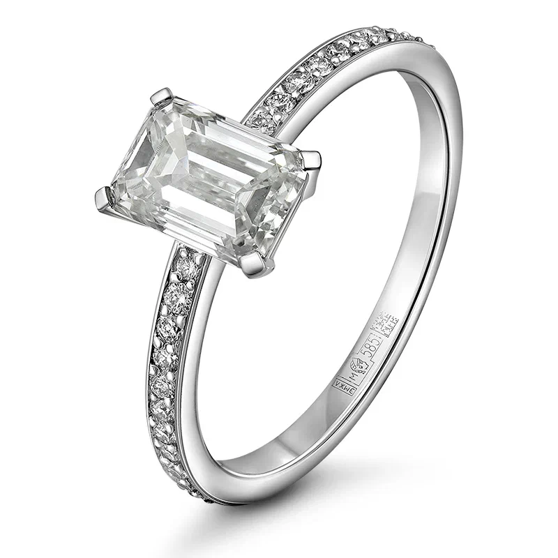 Diamond ring 1.411 ct