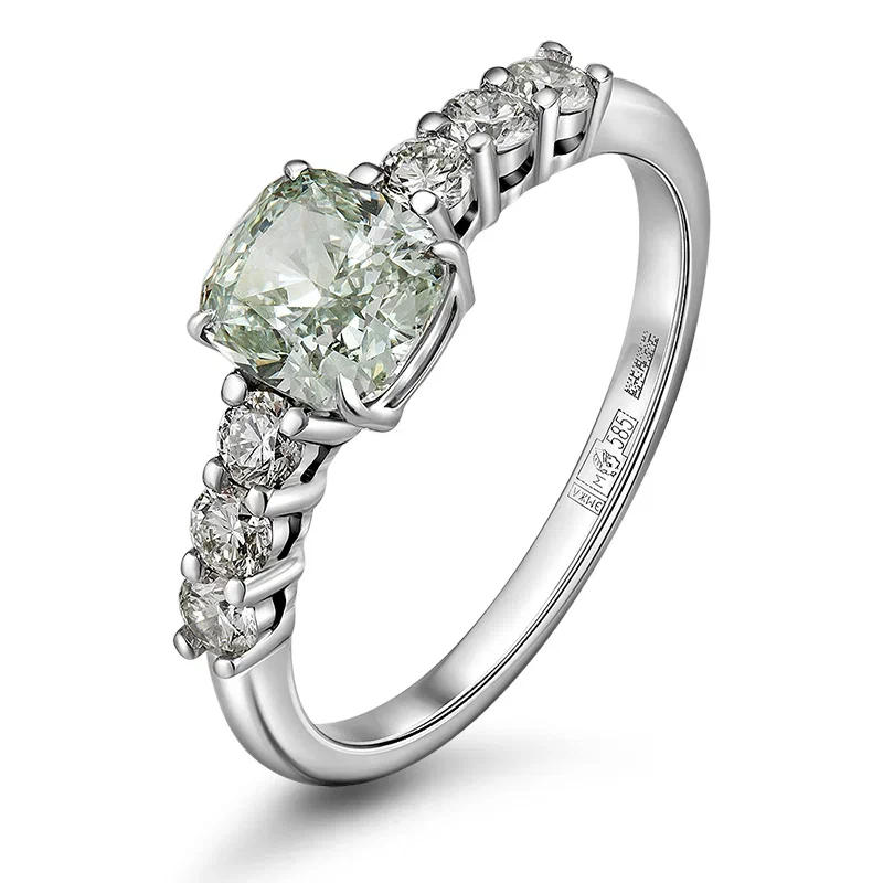Diamond ring 1.285 ct